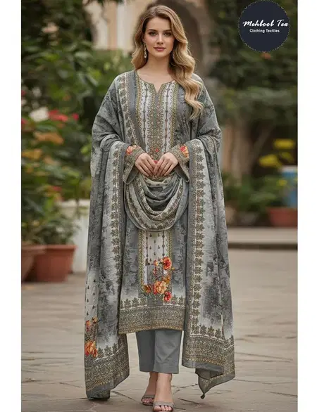 Mehboob Tex 1812 And 1813 Viscose Pakistani Salwar Suits Orders In India